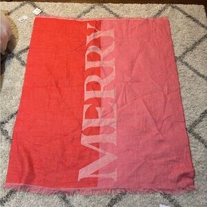 Shiraleah Red and Pink Blanket